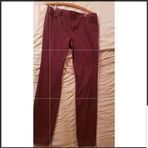 LOFT MID RISE SKINNY PANTS